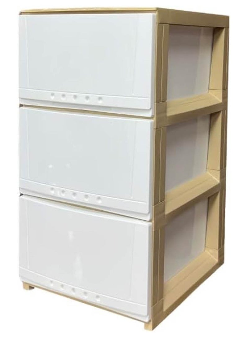 co arma Chest of 3 Drawers Multicolour 42×34×63 cm - Image 4
