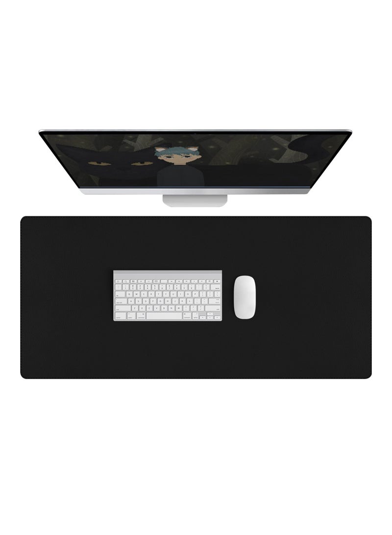 general Large Size Mouse Pad, Waterproof Laptop Pad, Leather Material, Smooth and Sensitive, Perfect for Office and Gaming - Image 1