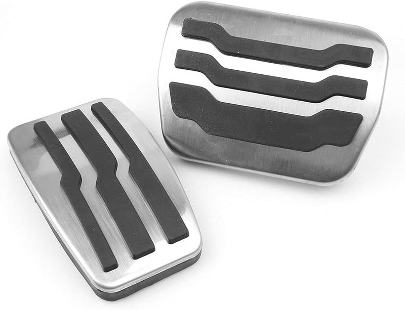 Wivplex Aluminum Non-slip Brake Foot Pedal Pad Cover for Ford F150 2011 - Image 4