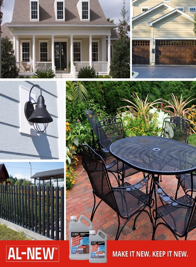 AL-NEW Aluminum Restoration Cleaning Solution | Clean & Restore Patio Furniture, Stainless Steel, and Other Household Metal Surfaces (16 oz.) - Image 2