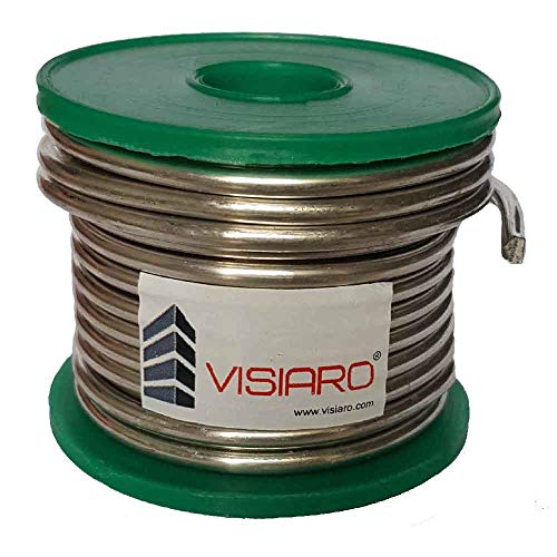 VISIARO Solder Wire, Tin, Dia 3mm or 12swg, Pack of 1 - Image 1