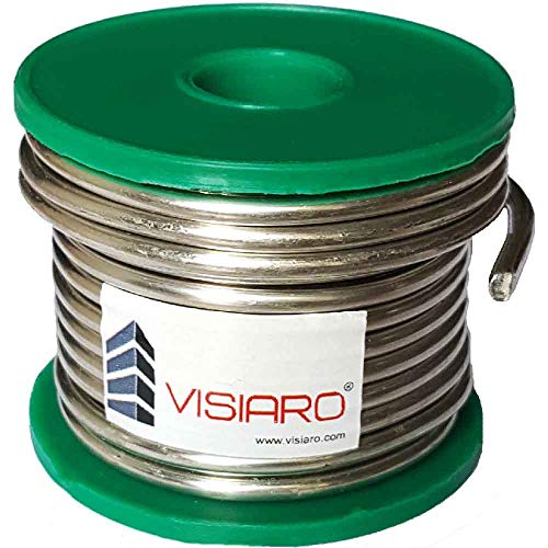 VISIARO Solder Wire, Tin, Dia 3mm or 12swg, Pack of 1 - Image 2