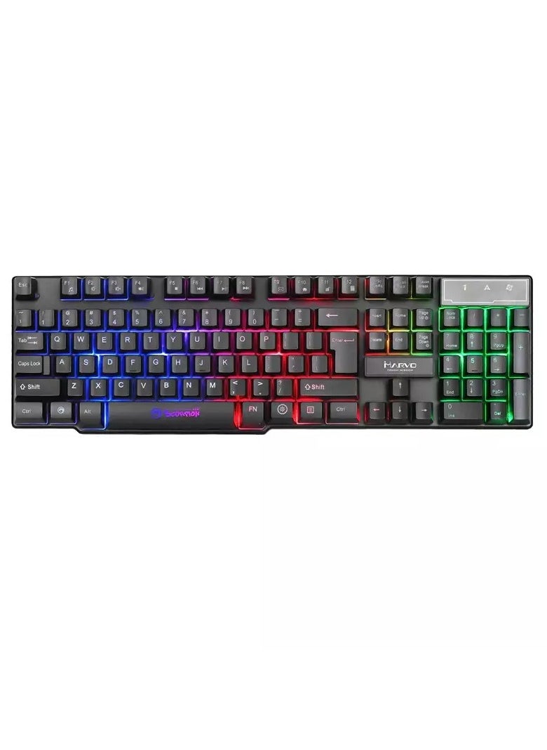 Marvo - CM-390 PRO 6-in-1 STARTER KIT ( Keyboard, Mouse, Headset, Mouse Pad & Speakers) - Image 1