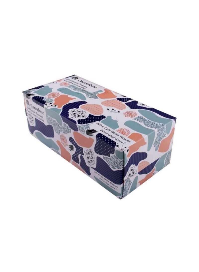 Economic Facial Tissues 200 Sheets