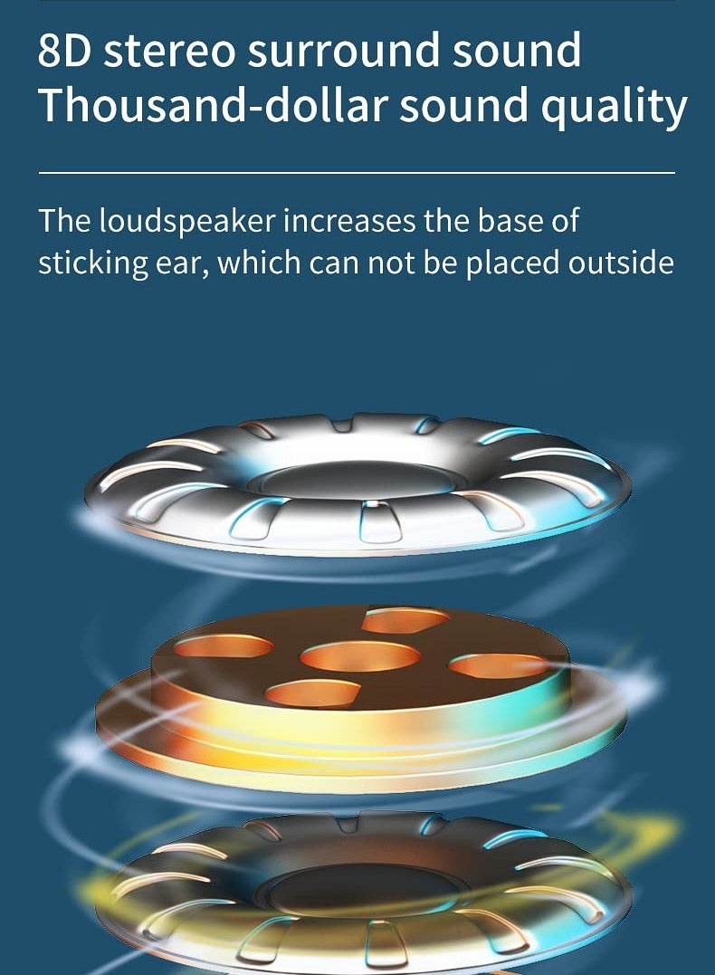 KASTWAVE Bluetooth Headphones Bone Conduction Open Ear Wireless earphone Sport Headset Waterproof with Mic for Gym, Cycling, Hiking - Image 3