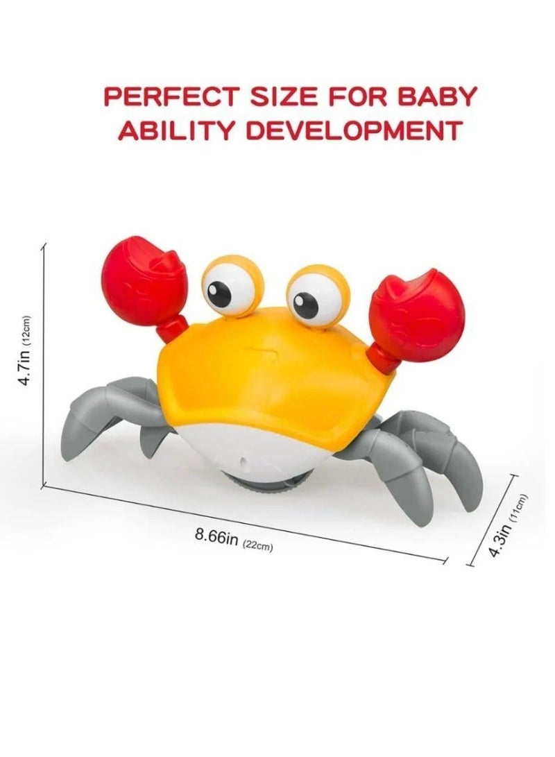 Crab Toy Crawling Crab Baby Toys Infant Toy Gifts from 3-12 Boy Girl with Learning Crawl System Music for 0-36 Months Walking Toddler Birthday Gift - Image 3