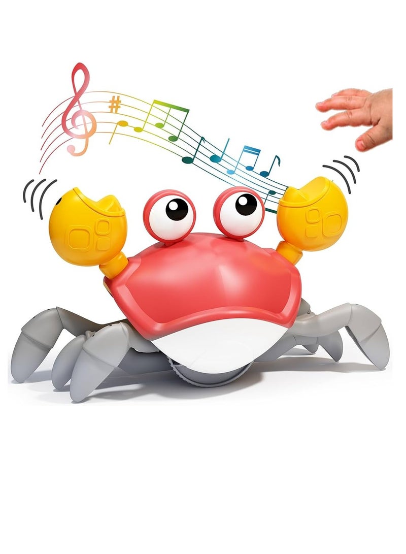 Crab Toy Crawling Crab Baby Toys Infant Toy Gifts from 3-12 Boy Girl with Learning Crawl System Music for 0-36 Months Walking Toddler Birthday Gift - Image 2