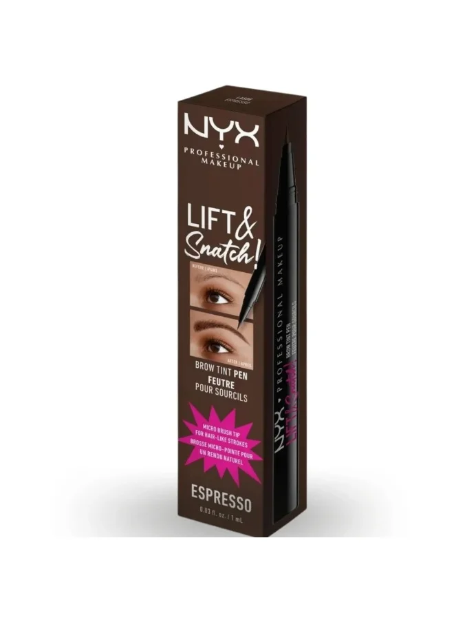 Nyx Professional Makeup  Lift & Snatch Brow Tint Pen Espresso for Women | Best Price UAE