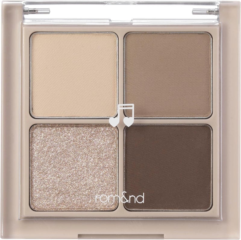 rom&nd Better Than Eyes Eyeshadow Palette - M02 Dry Buckwheat Flower - Image 1