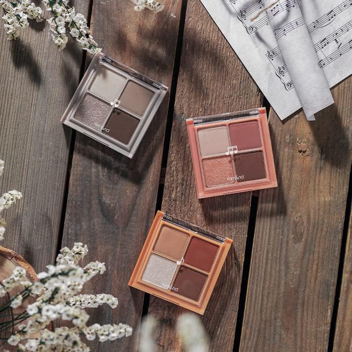 rom&nd Better Than Eyes Eyeshadow Palette - M02 Dry Buckwheat Flower - Image 5