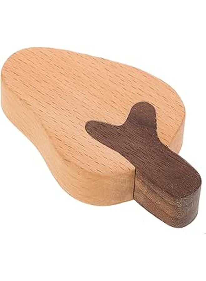 Nordic Style Wooden Strawberry Cabinet Drawer Knobs Pulls Handles For Wardrobe Kitchen - Image 1