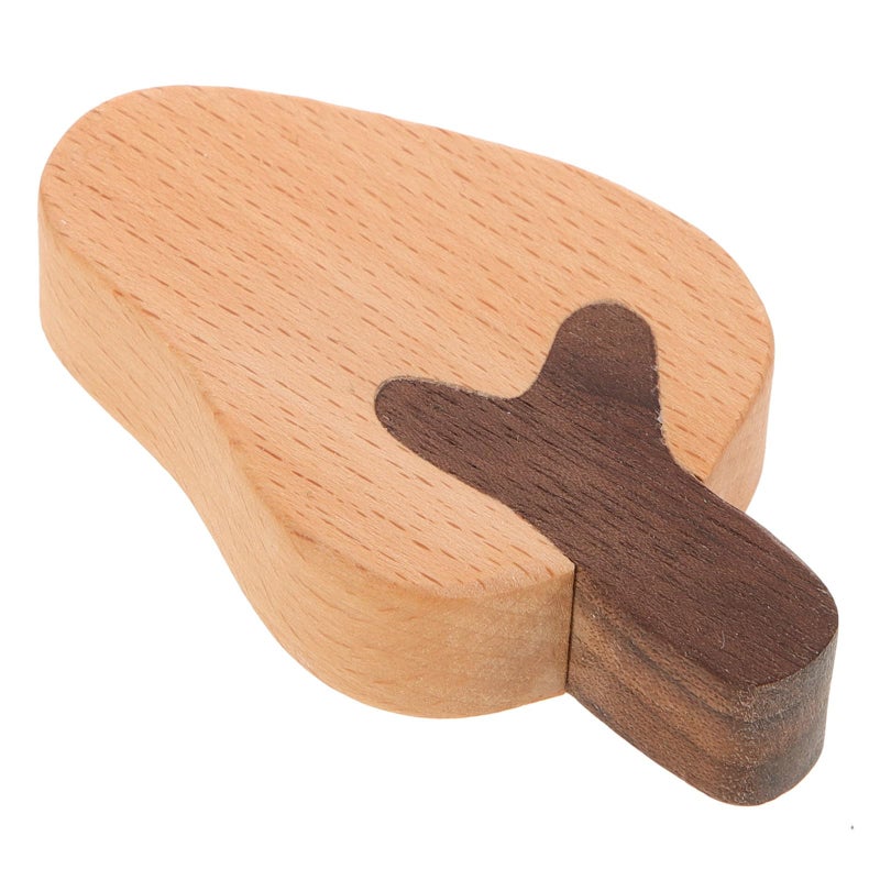 Nordic Style Wooden Strawberry Cabinet Drawer Knobs Pulls Handles For Wardrobe Kitchen - Image 2