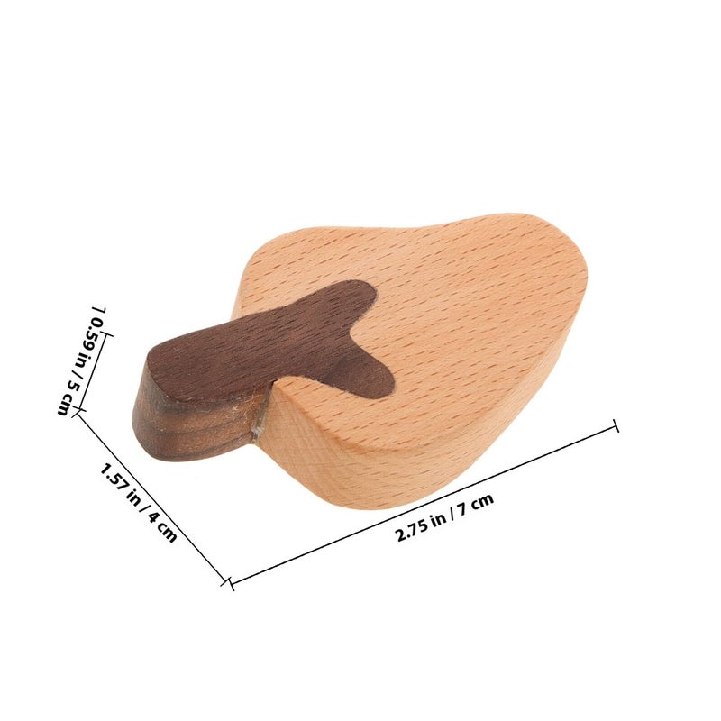 Nordic Style Wooden Strawberry Cabinet Drawer Knobs Pulls Handles For Wardrobe Kitchen - Image 3