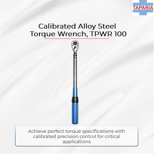 Taparia Torque Wrench Ratchet Type Professional Range - TPWR 100 - Precise Torque Control For Automotive, Industrial & DIY Applications.,Ratchet,Square Drive - Image 2