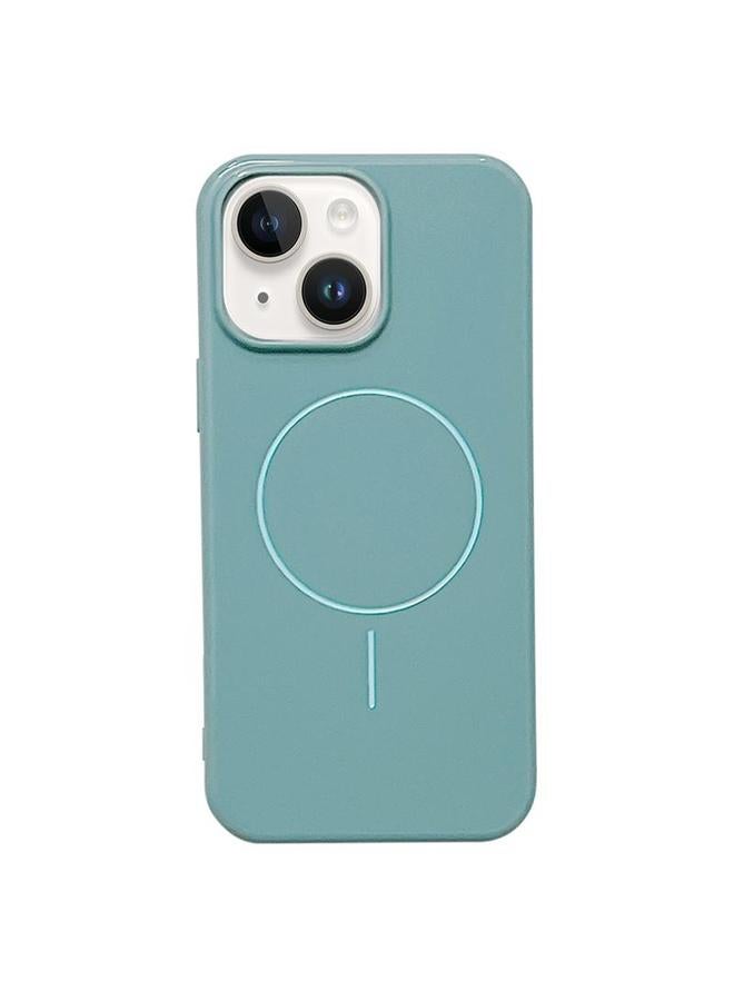 S-TOP Case For iPhone 14 Plus Glossy TPU Shockproof MagSafe Phone Case - Image 1