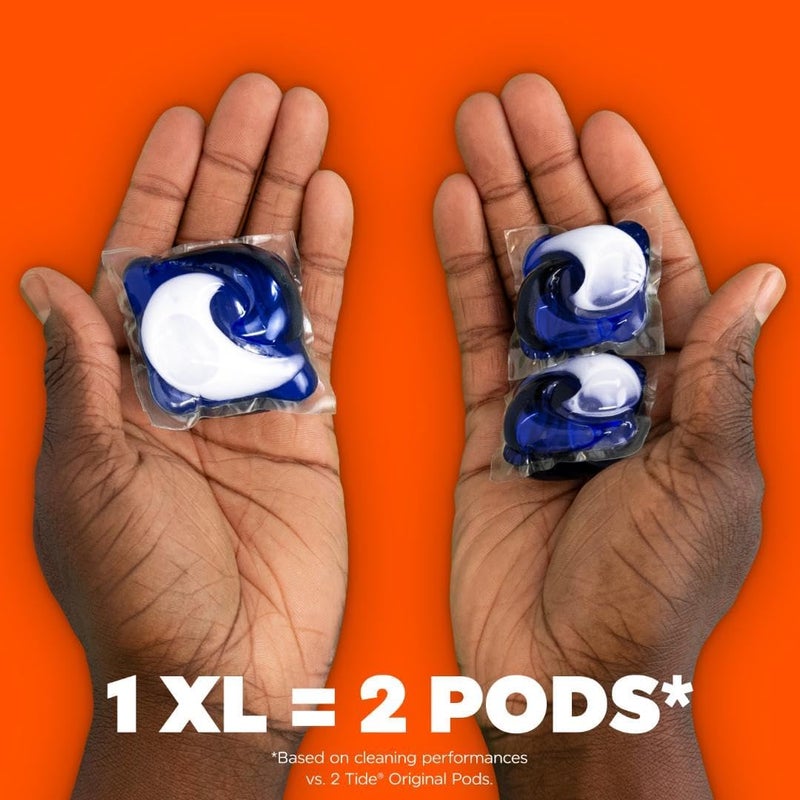 حزم Tide Ultra OXI Power PODS مع مزيلات الروائح، عبوات منظف ملابس، 63 قطعة للأوساخ الظاهرة والخفية - Image 4