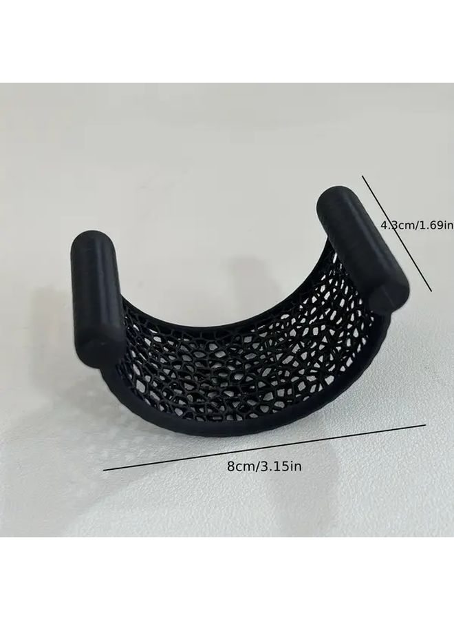 Black Fish Hammock Floating Aquarium Resting Rack for Fish and Shrimp Decoration Low Flow Tank Accessory - Image 2