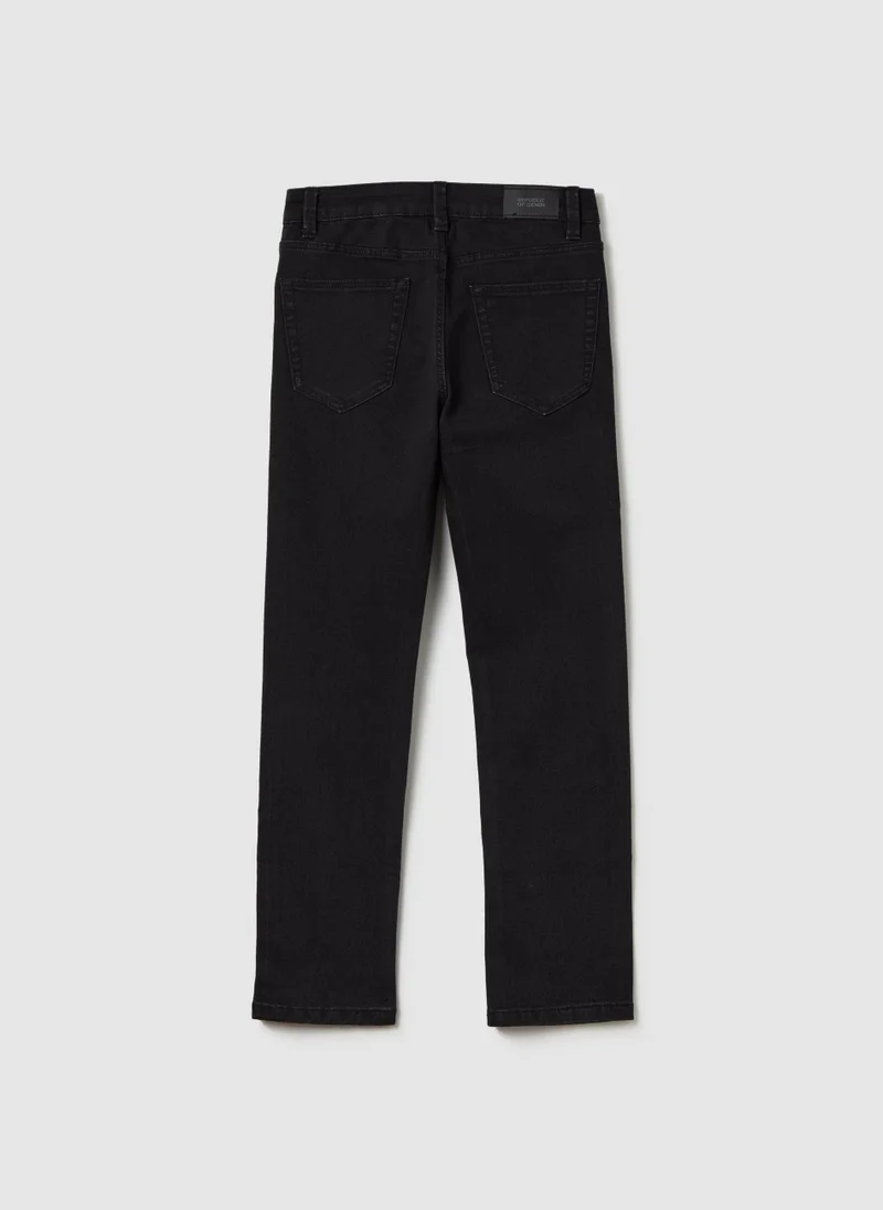او في اس Regular-Fit Jeans With Five Pockets