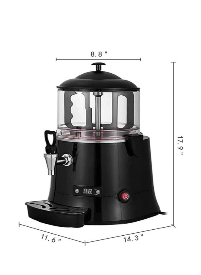Generic - Commercial Hot Chocolate Dispenser Machine, 5L Commercial Hot Chocolate Maker, Electric Chocolate Beverage Making Machine, 30~90℃ Adjustment Chocolate Tempering Machine - Image 1