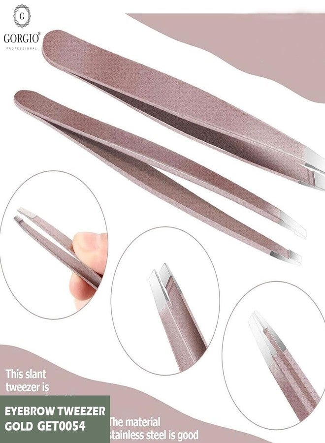 Gorgio Professional Eyebrow Tweezer GET0054 - (Colour May Vary) - Image 3