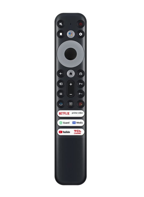 Replacement TCL Remote Control RC902V for TCL Android TV Mini-LED, QLED, 4K UHD Smart TV – Compatible with Netflix, Prime Video, YouTube, Guard, Media, TCL Channel, Easy Setup, Full Functionality