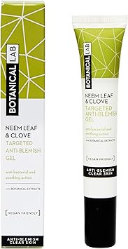 Botanical Lab Neem Leaf Clove Blemish Treatment Gel 20ml with witch hazel salicylic acid - Image 1