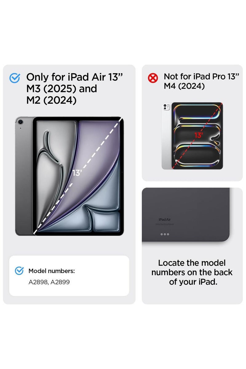 Spigen واقي شاشة GLASTR EZ Fit Paper Touch لجهاز iPad AIR مقاس 13 بوصة M2 (2024) مصنوع من زجاج PaperTouch المقوى الفاخر مع تقنية المحاذاة التلقائية - مناسب للجراب - Image 2
