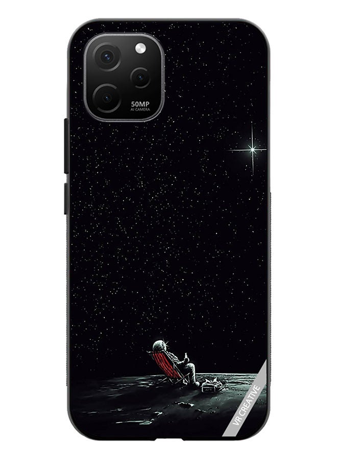 VR CREATIVE Protective Case Cover For Huawei Nova Y61 Galaxy Star Space Design Multicolour - Image 1