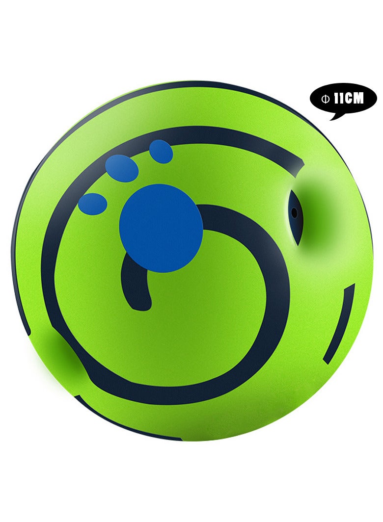 Generic Φ11cm Dog Squeaky Ball,Pet Rolling Ball Toy with Sound for Cat and Dog  - Image 1