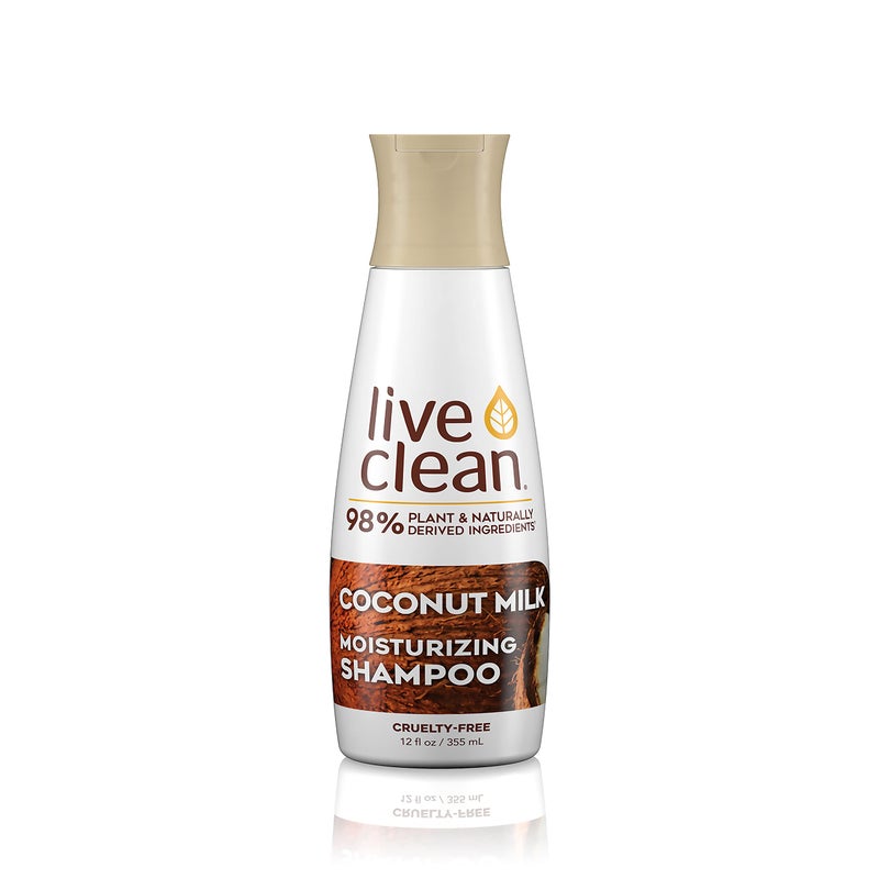 Live Clean Shampoo Moisturizing Coconut Milk 12 Oz