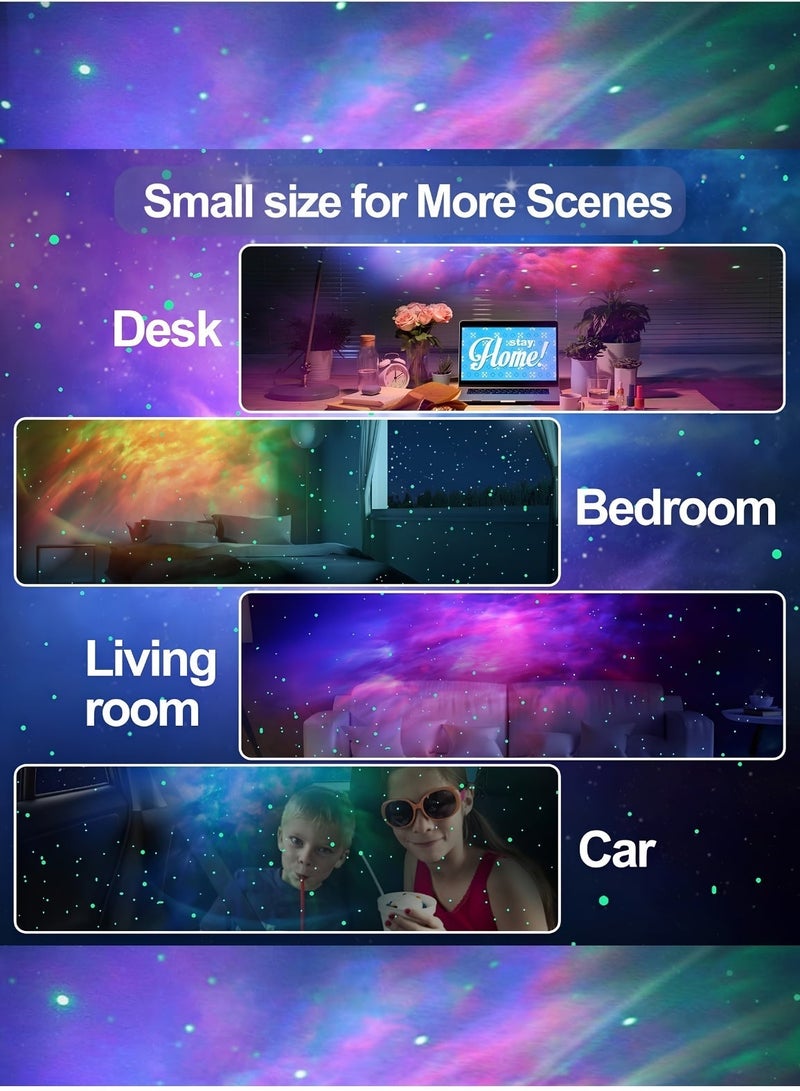 Sabek Astronaut Galaxy Star Projector Night Light – 360° Rotating Magnetic Nebula Projector with Remote Control, LED Star Ceiling Light for Bedroom, Kids Room, Gaming Room & Home Décor - Image 3