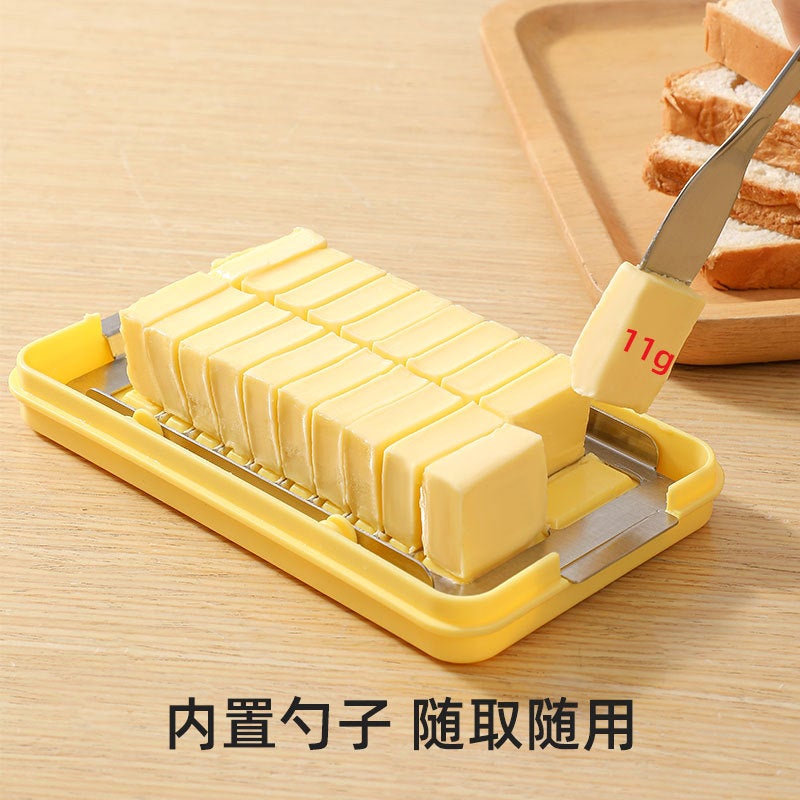 Butter Cutting Box Refrigerator Cheese Crisper Food Grade Cheese Box With Lid Butter Box Butter Cutter - Image 4