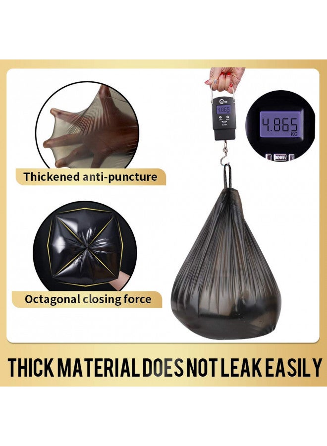 SWIHELP أكياس قمامة صغيرة 240 عدداً أكياس قمامة SWIHELP بطانات سلة المهملات للحمام، المطبخ، غرفة النوم، المكتب، السيارة، الحيوانات الأليفة سعة 15 لتر، 4 جالون - Image 2