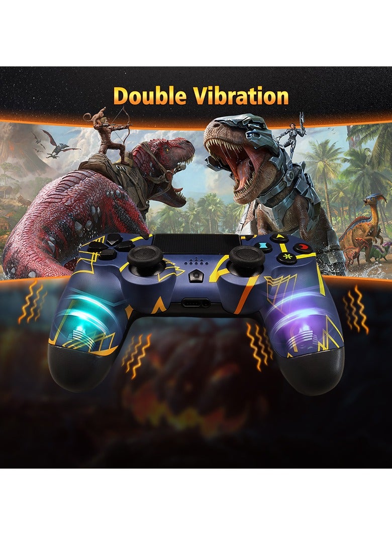 Controller for PS4, Wireless Controller Compatible with PlayStation4/3/PS3/PS4/Android/PC/iOS, PS4 Joystick with Touch Panel, Six Axis Gyroscope  - Image 5
