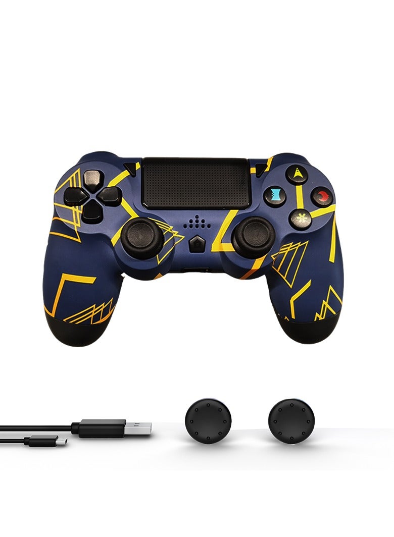 Controller for PS4, Wireless Controller Compatible with PlayStation4/3/PS3/PS4/Android/PC/iOS, PS4 Joystick with Touch Panel, Six Axis Gyroscope  - Image 2