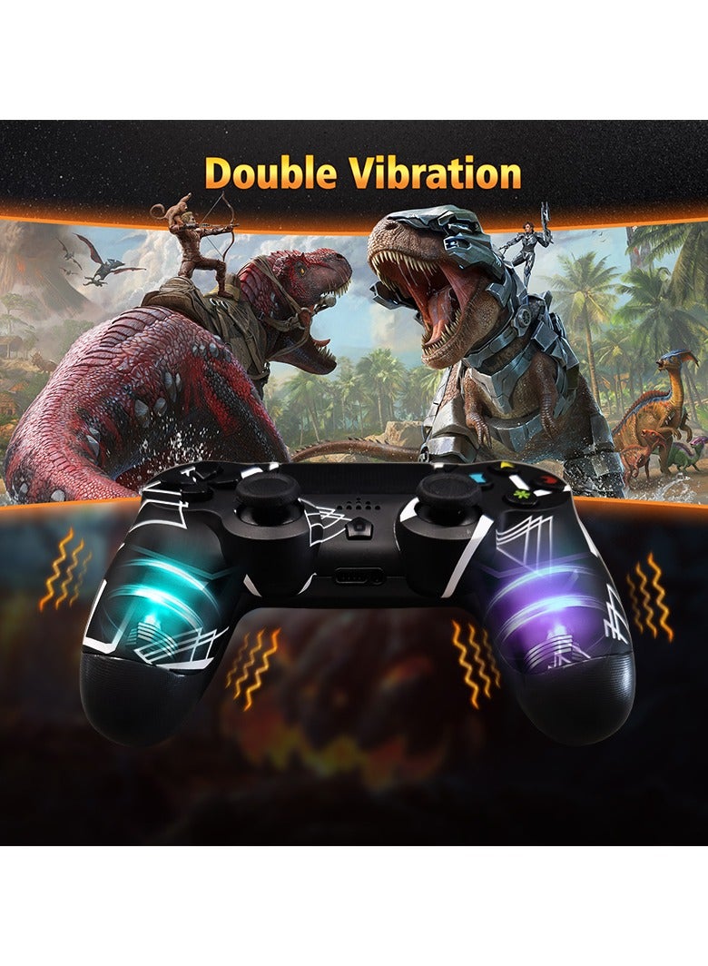 Controller for PS4, Wireless Controller Compatible with PlayStation4/3/PS3/PS4/Android/PC/iOS, PS4 Joystick with Touch Panel, Six Axis Gyroscope  - Image 4