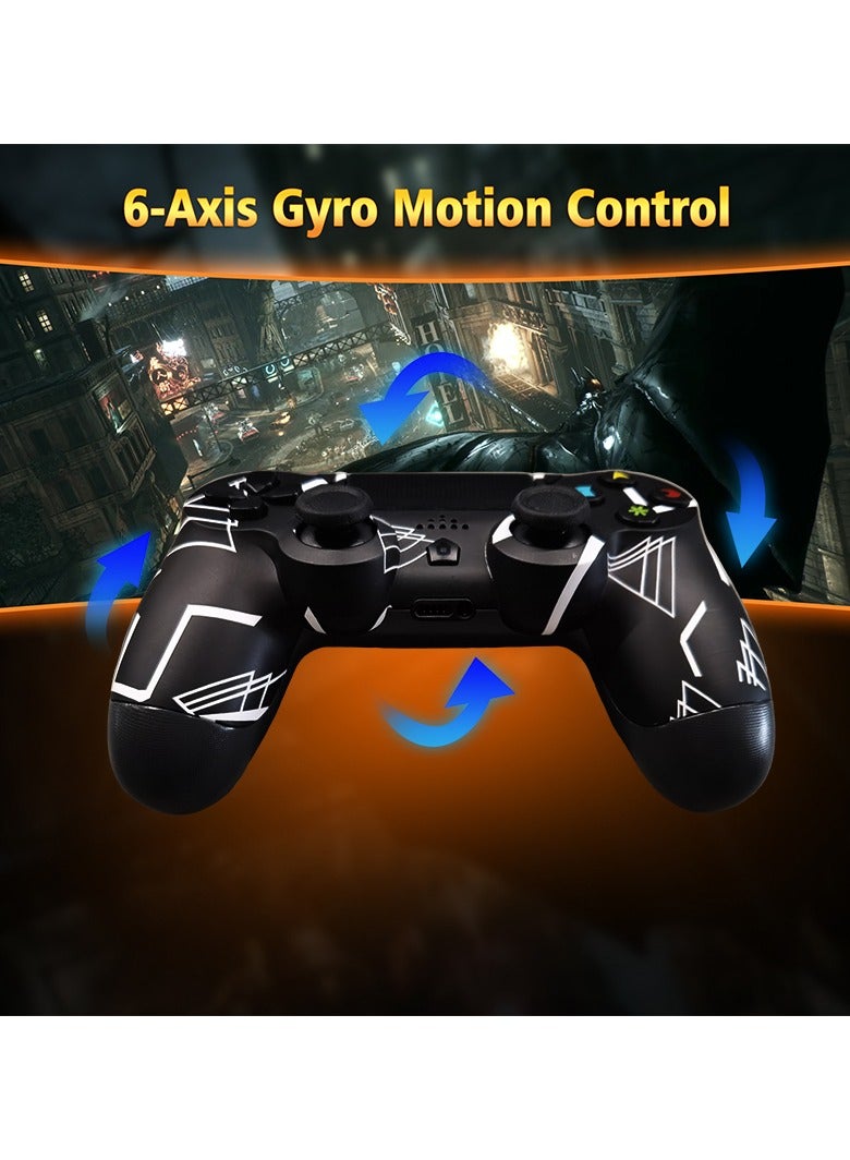 Controller for PS4, Wireless Controller Compatible with PlayStation4/3/PS3/PS4/Android/PC/iOS, PS4 Joystick with Touch Panel, Six Axis Gyroscope  - Image 3