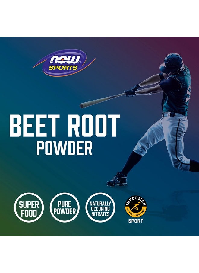 now - Sports Nutrition Beet Root Powder Super Food With Naturally Occurring Nitrates 12Ounce - Image 1
