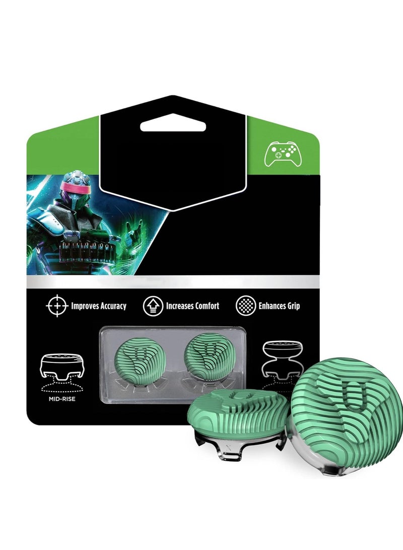 KASTWAVE Performance Thumbsticks for Xbox One (XB1) and for Xbox Series X (XBX), 1 High-Rise, 1 Mid-Rise - Image 1