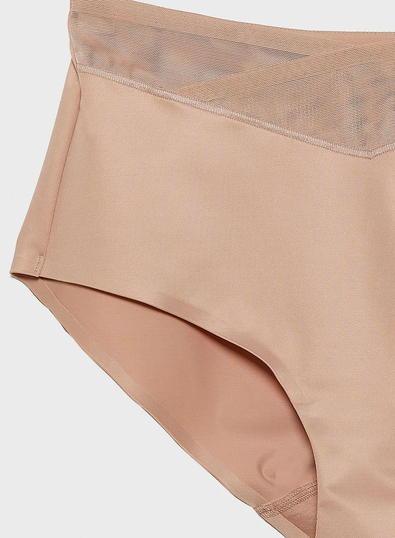 TRIUMPH High Waist Mesh Brief