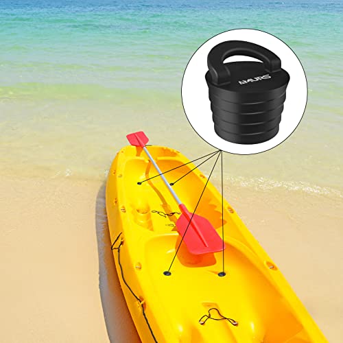 AMURS 12 Pieces Kayak Scupper Plug Kit Scupper Plugs Drain Holes Stopper with Silicone Handle Universal Kayak Plugs for sit on top of Kayak Canoe Boat - Image 3