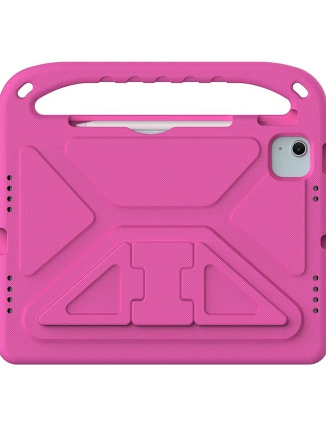 ماركة غير محددة - حافظة للأطفال لجهاز iPad Air مقاس 11 بوصة M2(2024) M2(2024)/Pro 11 بوصة (2024) M4: غطاء واقي خفيف الوزن من EVA خفيف الوزن ومقاوم للصدمات ومقاوم للصدمات ومقاوم للصدمات لحامل غطاء الأطفال لحامل التابلت للأطفال لجهاز iPad Air مقاس 11 بوصة / Pro 11 بوصة (2024) (أحمر وردي) - Image 1