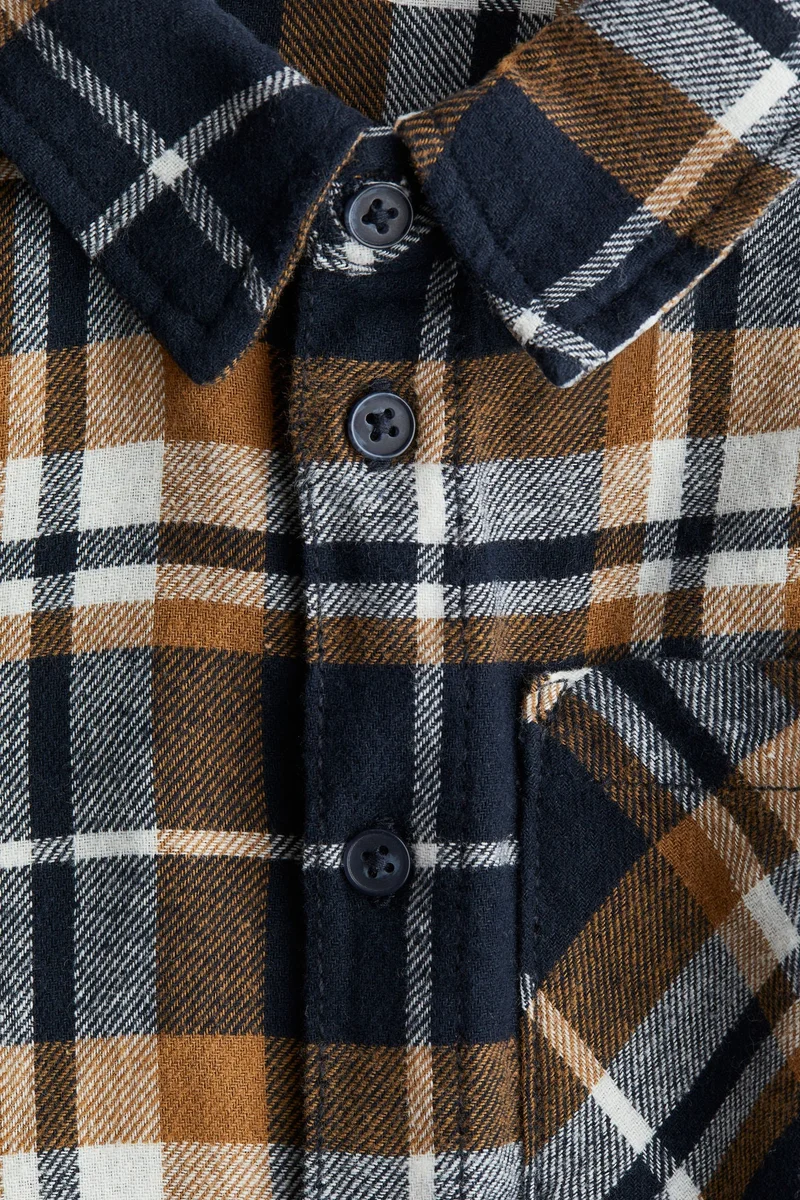 اتش اند ام قميص قطن