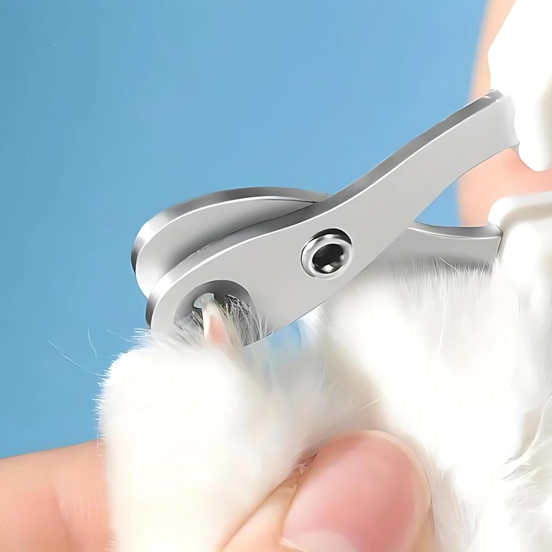FAB TECH Cat Nail Cutter, Small Pets Grooming Tool, Cute Cat Clipper, Stainless Steel Cat Nail Cutter with PP Handle,Cat Nail Clipper Pet Nail Cutter for Small Pets - Image 4