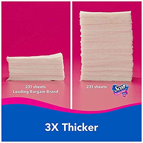 Scott ComfortPlus Toilet Paper, 12 Double Rolls, Bath Tissue (2 Pack) - Image 5