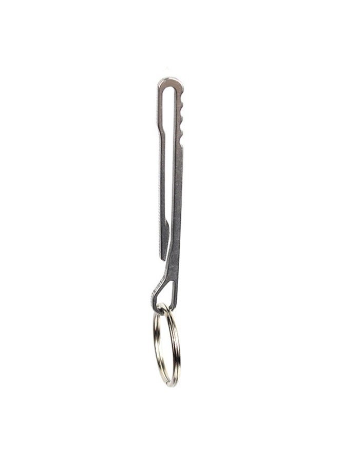 CHENYA Climbing Buckle Clip Portable EDC Ring Buckle Carabiner Clip with with Keyring Stainless Steel Hanging Buckle Bottle Opener Belt Clip Quick Hanging Accessory for Outdoor  - Image 1