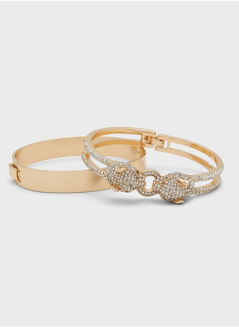 ALDO Wiciredo Bangle Cuff Bracelets