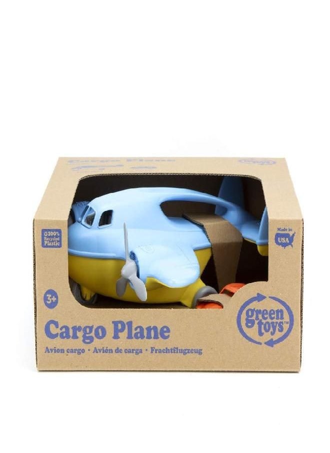 Green Toys Green Toys Blue Cargo Plane  - Image 4