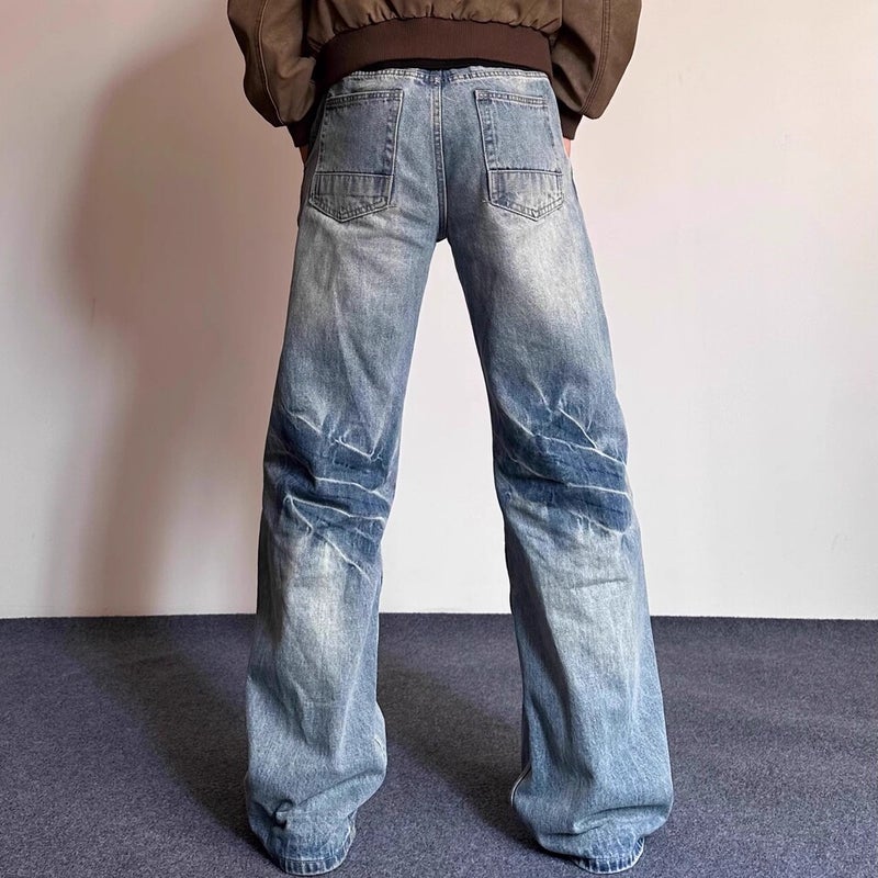 Unisex Casual Daily Denim Jeans - Image 5
