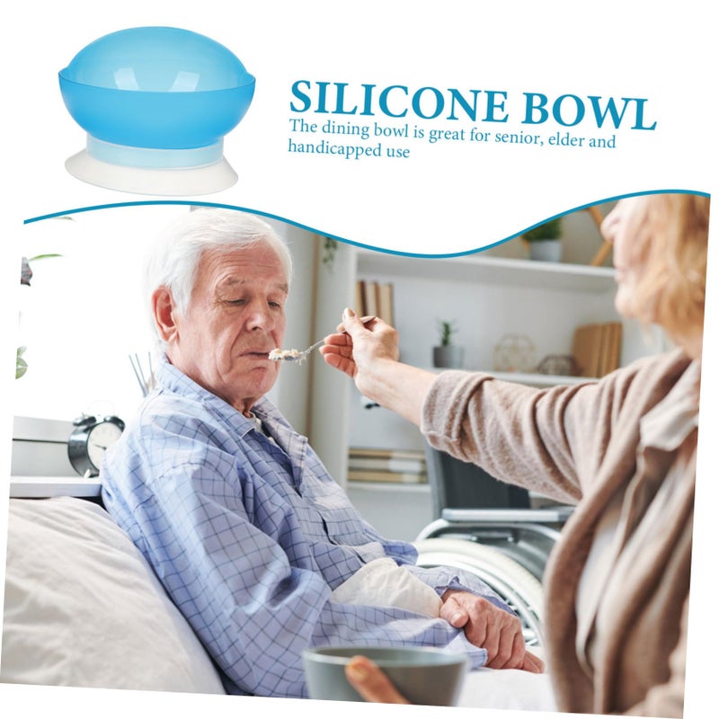 3 Pack Senior Dining Bowls Non Slip Easy Clean Fall Design for Elderly Handicapped Disabled - Image 5